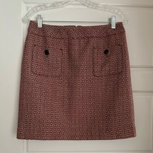 Loft Skirt with Front Pockets and Buttons! EUC!